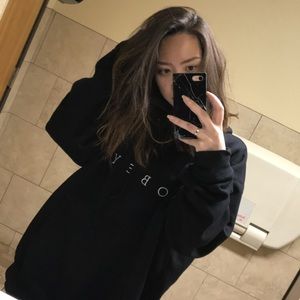 Obey Distant Hoodie (black)